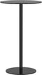 vidaXL - Tuintafel - rond - Ø60x105 - cm - staal - zwart