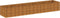 vidaXL - Plantenbak - verhoogd - 479x100x69 - cm - cortenstaal