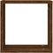 vidaXL - Wandrekken - kubus - 2 - st - 30x15x30 - cm - gerookt - bruin - eiken
