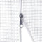 vidaXL - Tuinkas - met - stalen - frame - 48 - m² - 8x6x2,85 - m - wit