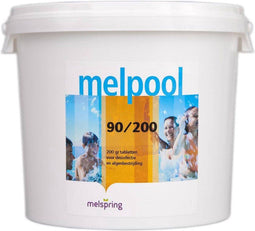Melpool chloortabletten 90/200grams 5kg