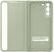 Samsung EF-ZG990CMEGWW - Clear View Cover - Schokbestendig en vingervlek-vrij - Groen