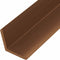 vidaXL - Terras - hoekplinten - 5 - st - 170 - cm - HKC - teakkleurig