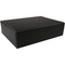 Klika - Geschenkdoos | Struktura vita | karton | 3 flessen | 360x255x93mm | zwart | 25 stuks
