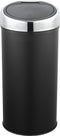 Push Prullenbak - Afvalemmer 30L - Mat Zwart