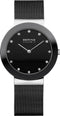 Bering Dames 11435-102 - Polshorloge - Saffierglas 35 mm - Zwart