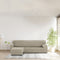 Hoes voor chaise longue met korte armleuning links Eysa THOR Beige 110 x 110 x 310 cm