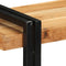 vidaXL - Wandschap - 90x33x45 - cm - massief - acaciahout