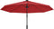 vidaXL - Wandparasol - 290 - cm - felrood