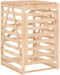 vidaXL - Containerberging - dubbel - massief - grenenhout