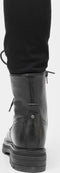 PS Poelman Mink - Veterboots - Tumbled leer - Zwart - Maat 42