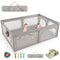 Coast babybox - 50 ballen - 206 x 147 cm - grijs