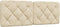 vidaXL - Hoofdbordkussen - 120 - cm - stof - crèmekleurig