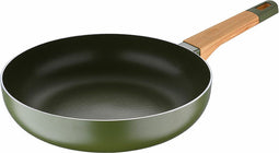 San Ignacio Green Earth Koekenpan Groen 28x6.4cm Recycled Aluminium - Koken - Bakken - Alle warmtebronnen - Anti Kleeflaag