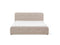 RENNES - Bed met opbergruimte - Beige - 180 x 200 cm - Polyester