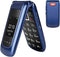Uleway - Flip - Klaptelefoon - Dual Screen - Twee - Schermen - Gebruiksvriendelijk - Grote Knoppen en Tekst - Dual Sim - SOS Knop - 2 batterijen - SOS knop - telefoon - gsm - senioren - senioor -seniorentelefoon - doro