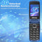 Uleway - T380D - Senioren Mobiele Telefoon - Grote Toetsen en Zonder Abonnement