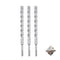 MOXPIFY XQ18S21 - 3-delige SDS Plus-boor 18 x 210 mm - 4 hardmetalen snijkanten