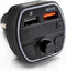 Technaxx FMT1600BT Bluetooth FM Transmitter - Met spraakassistent - USB-C PD 20W - Zwart/RGB