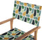 CINE - Tuinstoel set van 2 - Groen/Wit/Abstract - Polyester