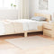vidaXL - Pluizige - Tapijt - Hoge - Stapel - Crème - 120x120 - cm - PP