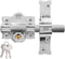 FAC Seguridad 301-l/80 - Veiligheidsslot - Staal 50 mm 80 mm - Nikkel (3 stuks)