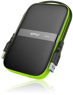 Silicon Power Armor A60 - Externe HDD - 1TB - USB 3.2 - Zwart