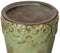 Grondlegger Pistache Keramisch 11,5 x 11,5 x 11 cm – Duurzaam en Veelzijdig Decoratieitem