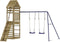 vidaXL - Speelhuis - geïmpregneerd - grenenhout