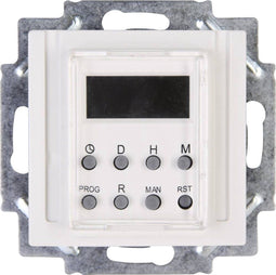 Kopp 290229008 Inbouwschakelklok Digitaal Dagprogramma, Weekprogramma 2500 W IP20 Gangreserve, Countdown-functie, Toeva