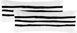 Set van 2 kussenslopen Stripes | Blanc
