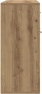 vidaXL - Dressoir - ambachtelijk - spaanplaat - hout - ambachtelijk - eikenkleurig