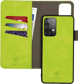 iMoshion Hoesje Geschikt voor Samsung Galaxy A52 (4G) / A52s / A52 (5G) Hoesje Met Pasjeshouder - iMoshion Uitneembare 2-in-1 Luxe Bookcase - Groen