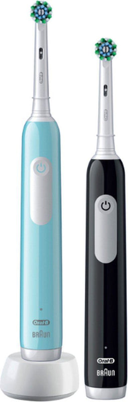 Oral-B PRO 1 - Elektrische Tandenborstel - Blauw + Extra Body Zwart