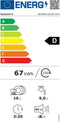 Essentiel-B ELVIS-441f - Inbouw vaatwasser - Volledig integreerbaar - 10 bestekken - 8 programma's - 44 dB