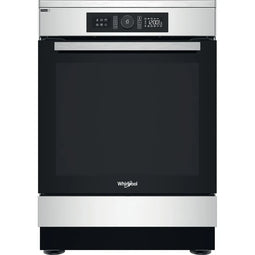 WHIRLPOOL WS68IB8ACXFR - Inductiefornuis 60 cm - 84L heteluchtoven 4 zones RVS