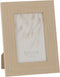 J-Line fotolijst Gewoven - hout - lichtbeige - 4 stuks