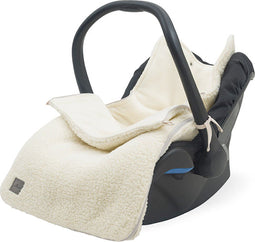 Jollein Voetenzak - Comfortbag - Teddy - Cream White