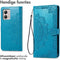 iMoshion Hoesje Geschikt voor Motorola Moto G53 Hoesje Met Pasjeshouder - iMoshion Mandala Bookcase - Turquoise