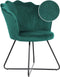 LOVELOCK - Fauteuil - Groen - Fluweel