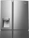 Hisense RS818N4TIE - Amerikaanse koelkast - IJs & Water dispenser - RVS