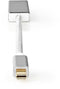 Nedis CCTB37450AL02 - Adapterkabel Mini DisplayPort naar DisplayPort - 4K - Zilver