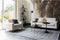 Zuiver Jean 2,5-zitsbank Latte
