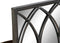 Spiegel met Ondersteuning DKD Home Decor Zwart Metaal (40 x 12 x 80 cm)