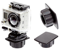 Ultimate Addons 1 inch / 25mm Bol connector met vlakke bevestiging