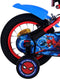 Ultimate Spider-Man Kinderfiets - Jongens - 12 inch - Blauw/Rood - Twee handremmen