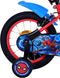 Ultimate Spider-Man Kinderfiets - Jongens - 14 inch - Blauw/Rood - Twee handremmen