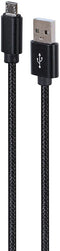 Gembird CCDB-MUSB2B-AMBM-6 - USB 2.0 Micro USB kabel - 1.8 m - Zwart