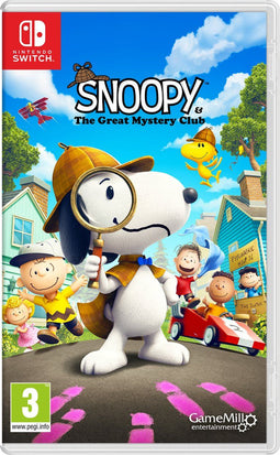 Mindscape Snoopy & The Great Mystery Club - Nintendo Switch - Avontuur met Peanuts-bende (2025)