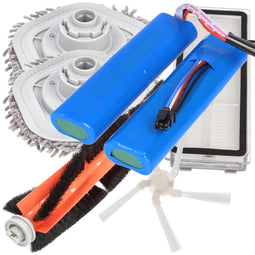 Ultra cleaning set for Dreame W10, Dreame W10s, Dreame W10 Pro consisting of battery, main brush, si